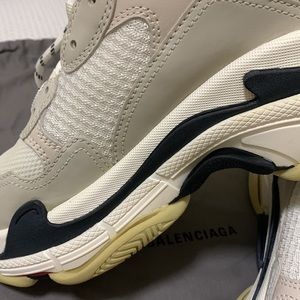 Balenciaga Triple S Sneakers Black|Red|White